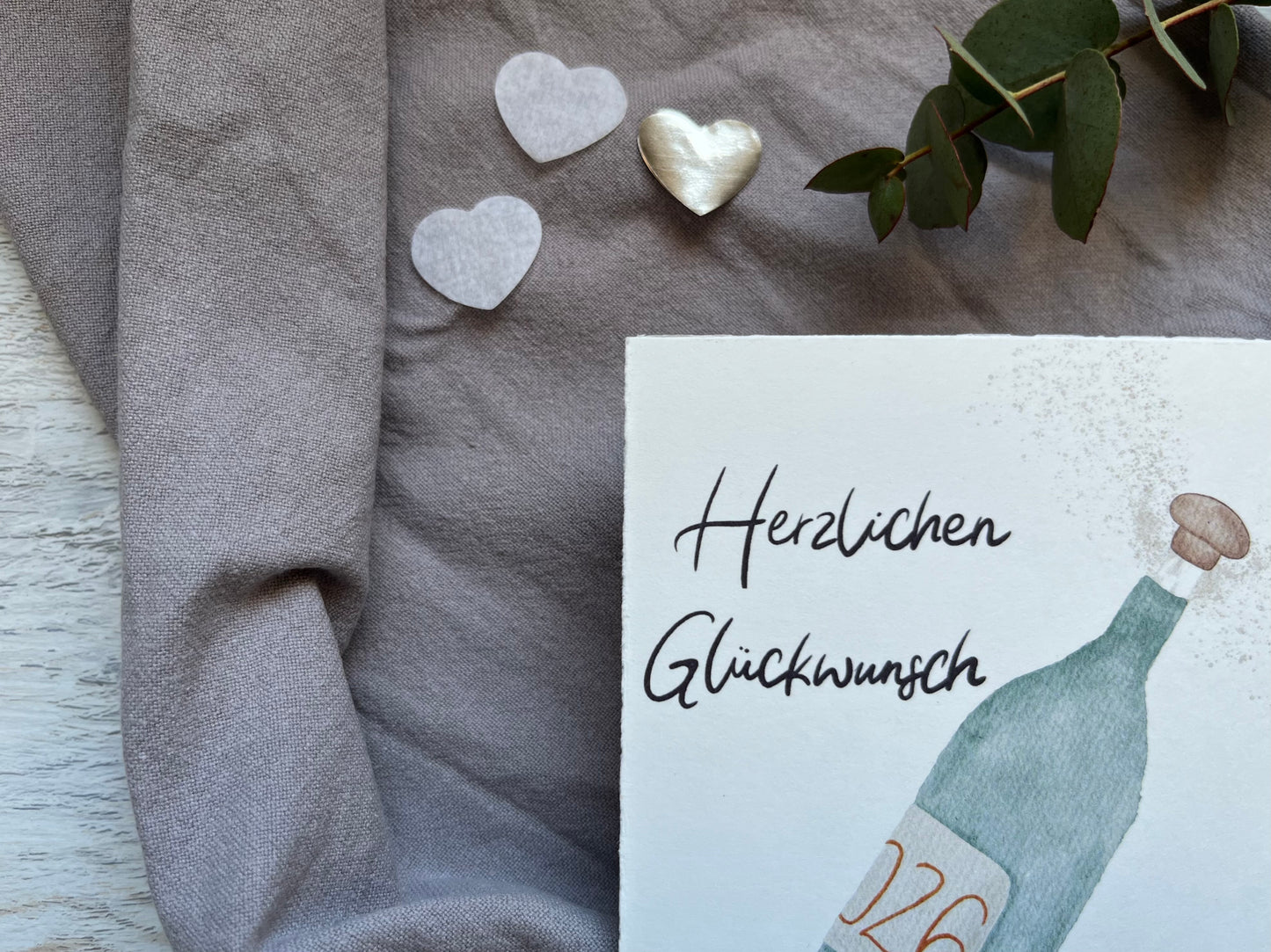 Postkarte „Zur Hochzeit“