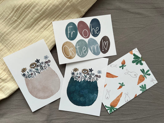 Postkarten-Set Ostern 🐣