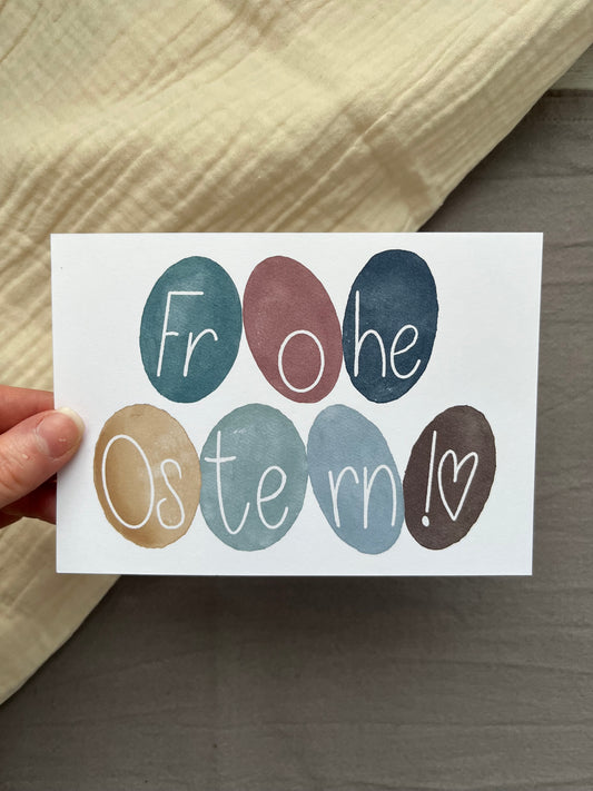 Postkarte Frohe Ostern