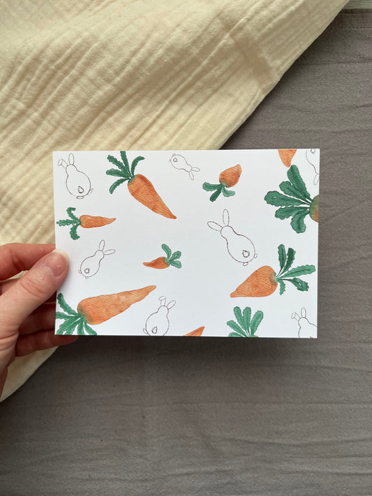 Postkarte Möhrchenhaft