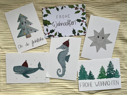 Postkarten-Set Weihnachten