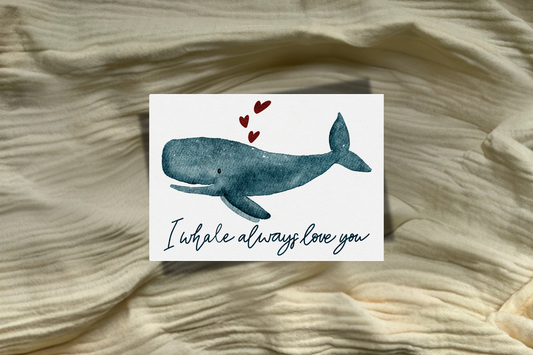 Postkarte I whale 🐋